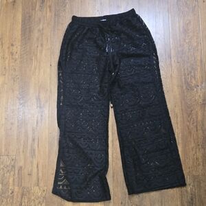 Wide Leg Cover Up Bottoms